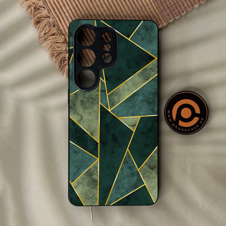 Samsung Galaxy S26 Ultra - Geometric Design 5 - Premium Metal Printed Soft Bumper Shock Proof Case