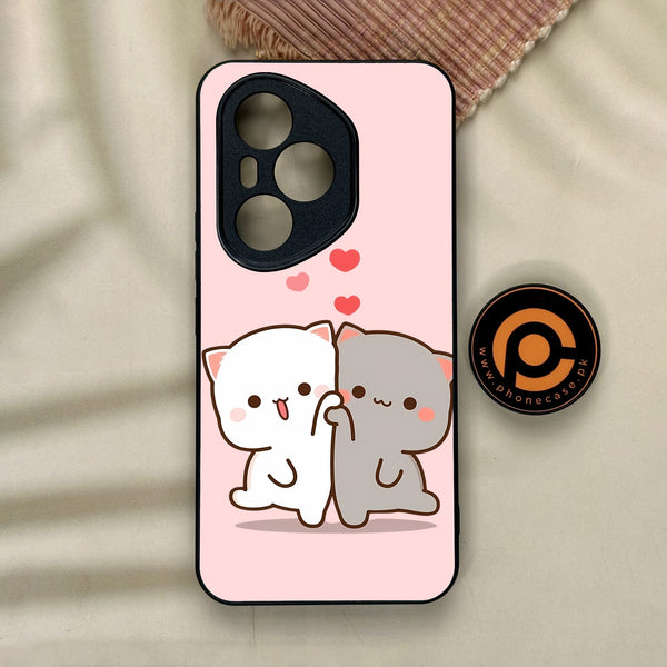 Honor 400 Pro - Cute Bubu Dudu Design 6 - Premium Metal Printed Soft Bumper Shock Proof Case