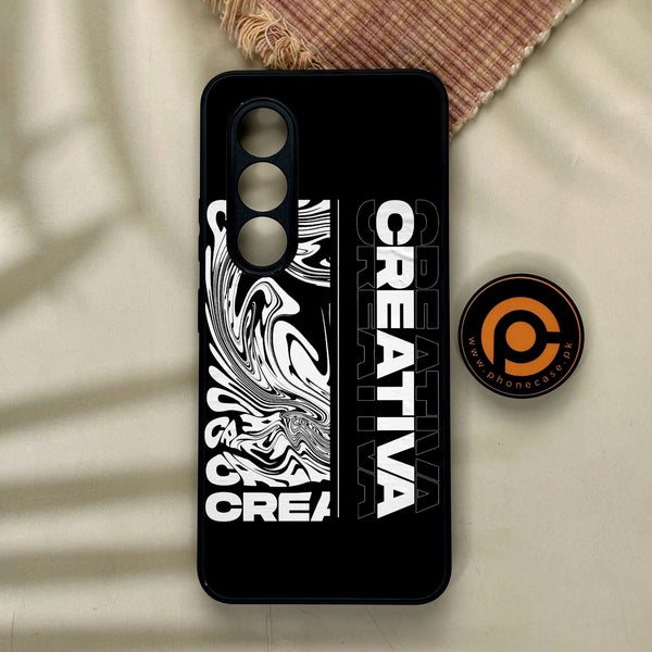 Itel S25 - Creative - Premium Metal Printed Soft Bumper Shock Proof Case