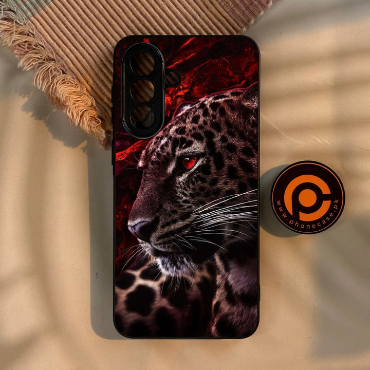 Samsung Galaxy A57 5G - Tiger Design 5 - Premium Metal Printed Soft Bumper Shock Proof Case