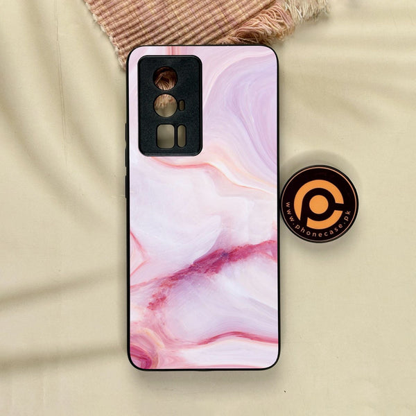 Xiaomi Redmi K60 Pro - Pink Design 8 - Premium Metal Printed Soft Bumper Shock Proof Case
