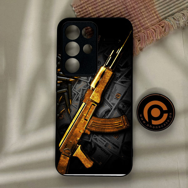 Realme C85 Pro - Dollar Design 6 - Premium Metal Printed Soft Bumper Shock Proof Case
