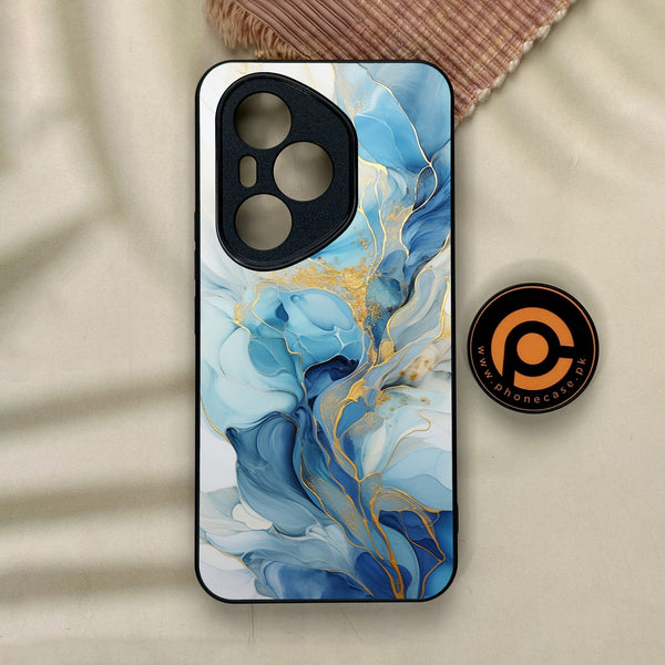 Honor 400 Pro - Liquid Design 1 - Premium Metal Printed Soft Bumper Shock Proof Case