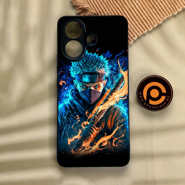 Vivo V60 Lite  - Anime 2.0 Design 4 - Premium Metal Printed Soft Bumper Shock Proof Case