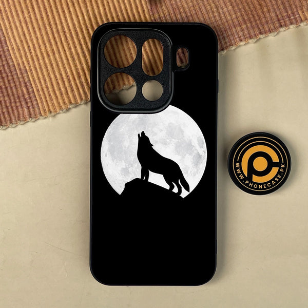 Oppo Find X9 Pro - Wolf Design 3 - Premium Metal Printed Soft Bumper Shock Proof Case