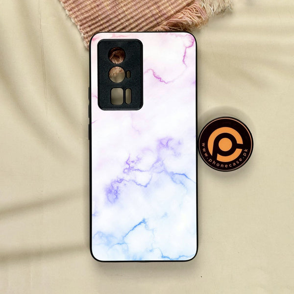 Xiaomi Redmi K60 Pro - White Design 2 - Premium Metal Printed Soft Bumper Shock Proof Case