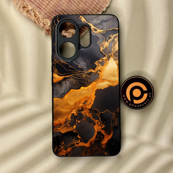 Vivo V60 - Liquid Design 4 - Premium Metal Printed Soft Bumper Shock Proof Case