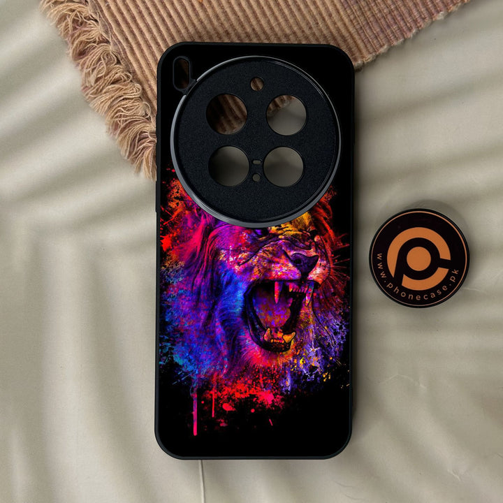 Vivo X300 Pro - Tiger 2.0 Design 5 - Premium Metal Printed Soft Bumper Shock Proof Case