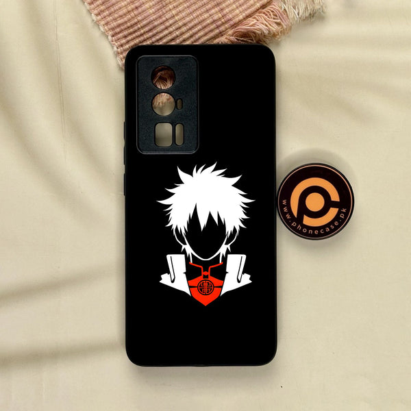 Xiaomi Redmi K60 Pro - Minimalistic Design 5 - Premium Metal Printed Soft Bumper Shock Proof Case
