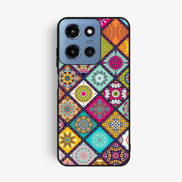 Motorola G Power 2025 - Mandala Art Design - Premium Metal Printed Soft Bumper Shock Proof Case