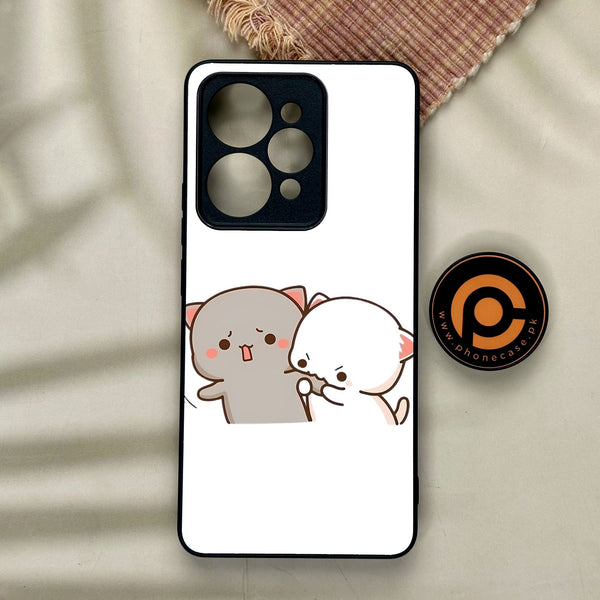 Realme 15 Pro - Cute Bubu Dudu Design 9 - Premium Metal Printed Soft Bumper Shock Proof Case