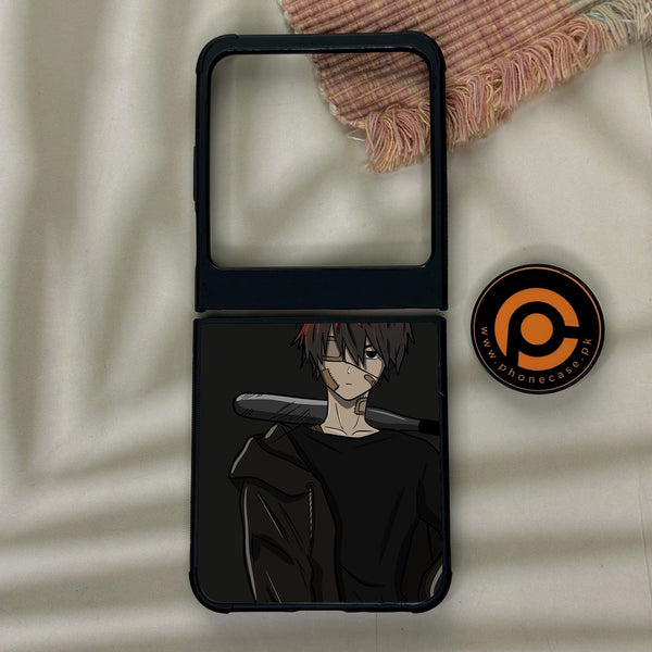 Motorola Razr 50 - Anime Series Design 6 - Premium Metal Printed Soft Bumper Shock Proof Case