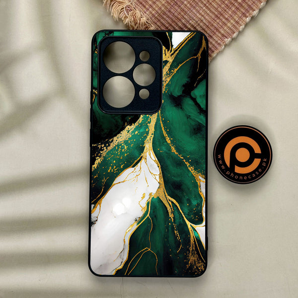 Realme 15 - Liquid Marble Design 7 - Premium Metal Printed Soft Bumper Shock Proof Case
