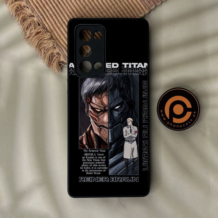 Oppo Reno 6 Pro Plus - Battlefront Design 9 - Premium Metal Printed Soft Bumper Shock Proof Case