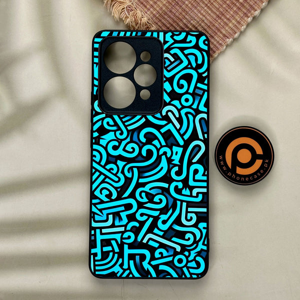 Realme 15 - Doodle Design - Premium Metal Printed Soft Bumper Shock Proof Case