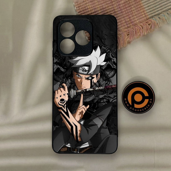 Honor X5c Plus - Anime 2.0 Design 1 - Premium Metal Printed Soft Bumper Shock Proof Case