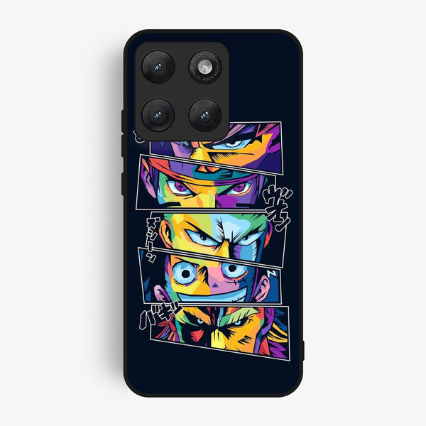 Motorola Edge 2026 - Anime 2.0 Design 8 - Premium Metal Printed Soft Bumper Shock Proof Case