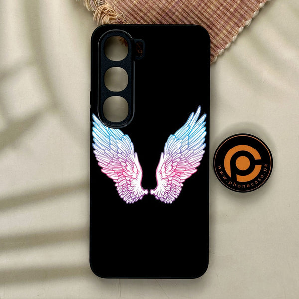 Vivo Y21d - Angel Wings Design 8 - Premium Metal Printed Soft Bumper Shock Proof Case