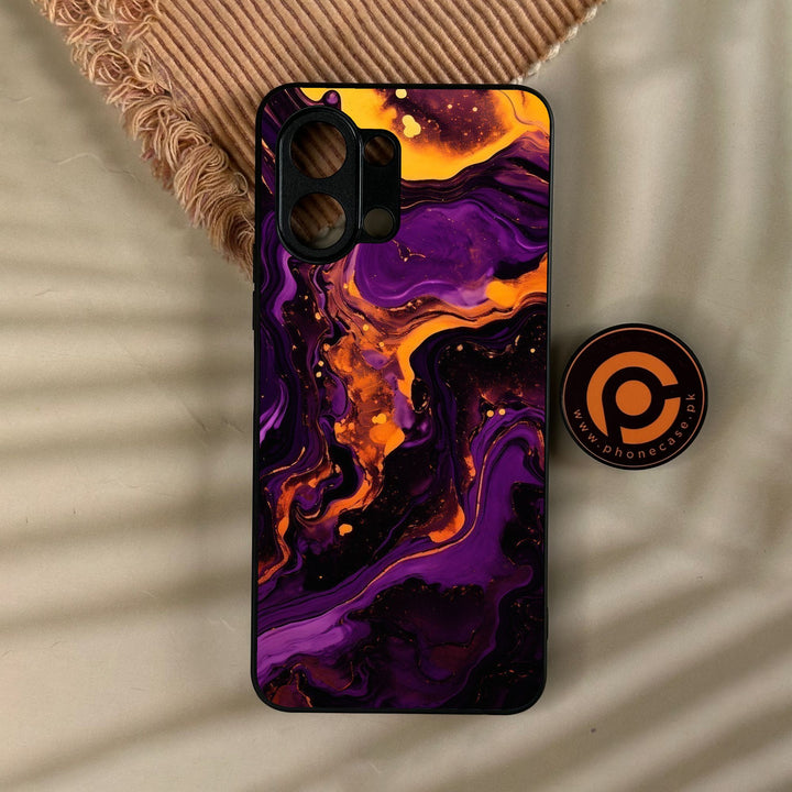 Tecno Spark Go 3 - Liquid 2.0 Design 7 - Premium Metal Printed Soft Bumper Shock Proof Case