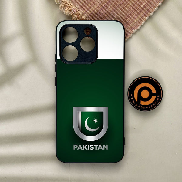 Realme 15T - Pakistani Flag Design 4 - Premium Metal Printed Soft Bumper Shock Proof Case