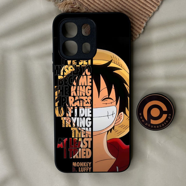 Oppo A6K - Anime - Premium Metal Printed Soft Bumper Shock Proof Case