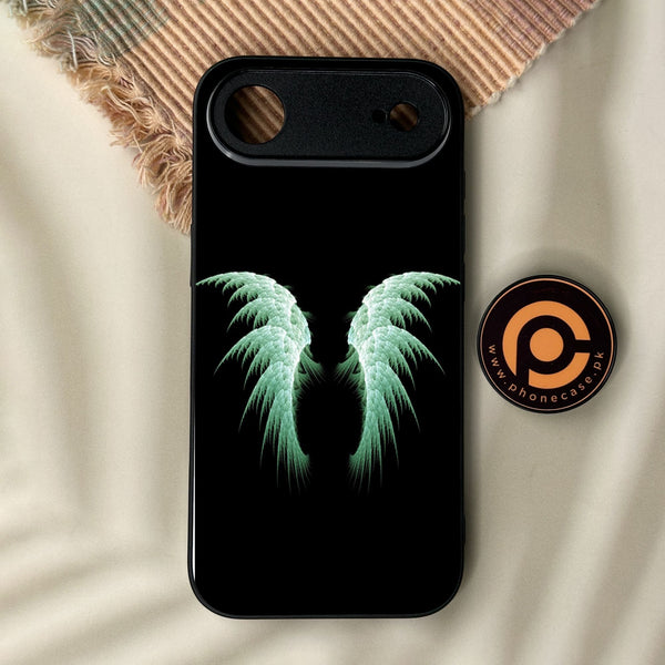 iPhone Air - Angel Wings Design 5 - Premium Metal Printed Soft Bumper Shock Proof Case