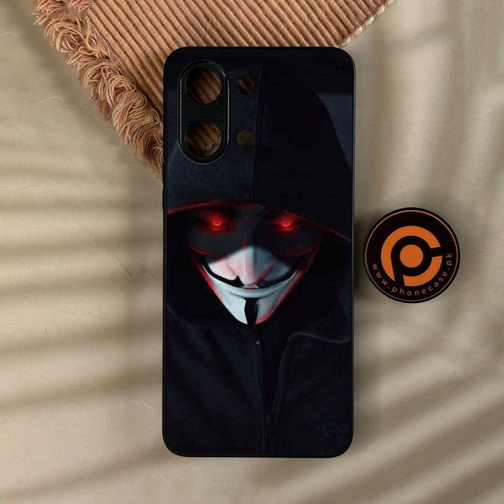 Vivo Y11d - Black Art Design 10 - Premium Metal Printed Soft Bumper Shock Proof Case