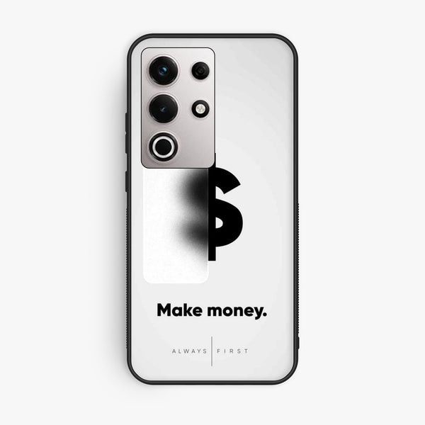 Itel S25 Ultra - Dollar Design 9 - Premium Metal Printed Soft Bumper Shock Proof Case