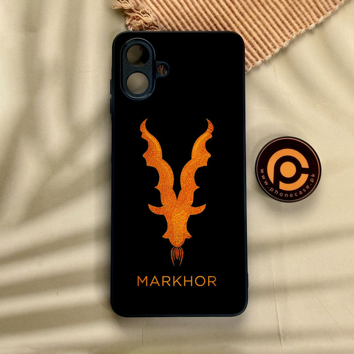 Samsung Galaxy A07 - Markhor Design 12 - Premium Metal Printed Soft Bumper Shock Proof Case