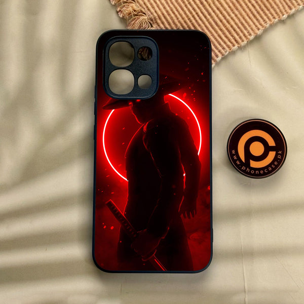 Oppo A6 Pro - Ninja Design 4 - Premium Metal Printed Soft Bumper Shock Proof Case