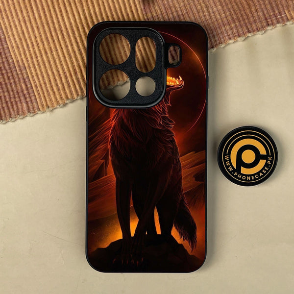 Oppo Find X9 Pro - Wolf Design 6 - Premium Metal Printed Soft Bumper Shock Proof Case