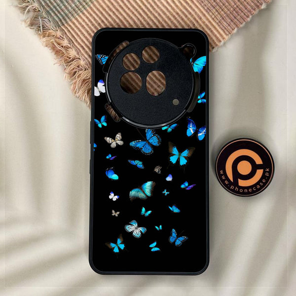 Nothing Phone 3a Pro - Butterflies Design 4 - Premium Metal Printed Soft Bumper Shock Proof Case