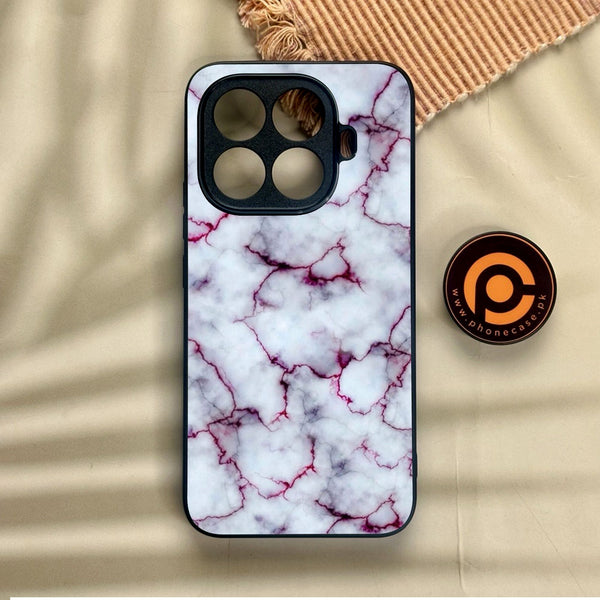 Xiaomi 15T Pro - White Design 1 - Premium Metal Printed Soft Bumper Shock Proof Case