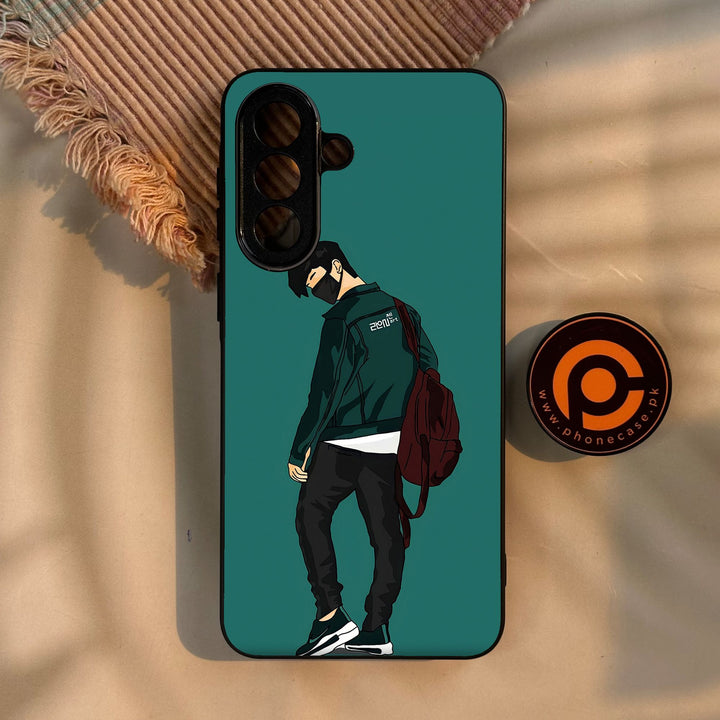 Samsung Galaxy A57 5G - Anime Series Design 1 - Premium Metal Printed Soft Bumper Shock Proof Case