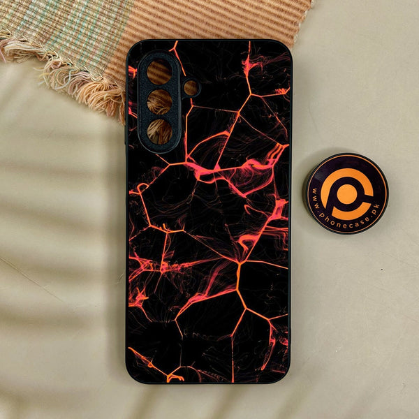 Samsung Galaxy A17 - Black Marble Design 8 - Premium Metal Printed Soft Bumper Shock Proof Case
