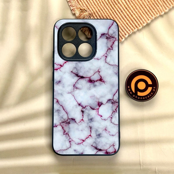 Xiaomi 15T - White Design 1 - Premium Metal Printed Soft Bumper Shock Proof Case