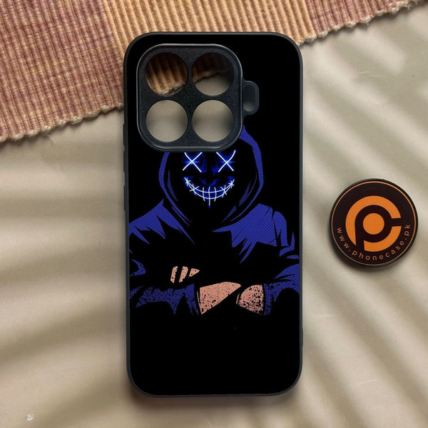 Xiaomi 17T - Anonymous 2.0 Design 10 - Premium Metal Printed Soft Bumper Shock Proof Case