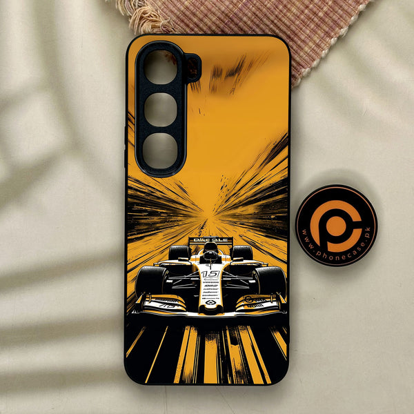 Vivo Y21d - Formula 1 Design 4 - Premium Metal Printed Soft Bumper Shock Proof Case