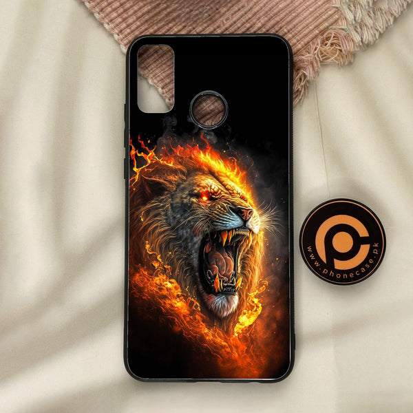 Honor 9X Lite - Tiger 2.0 Design 4 - Premium Metal Printed Soft Bumper Shock Proof Case