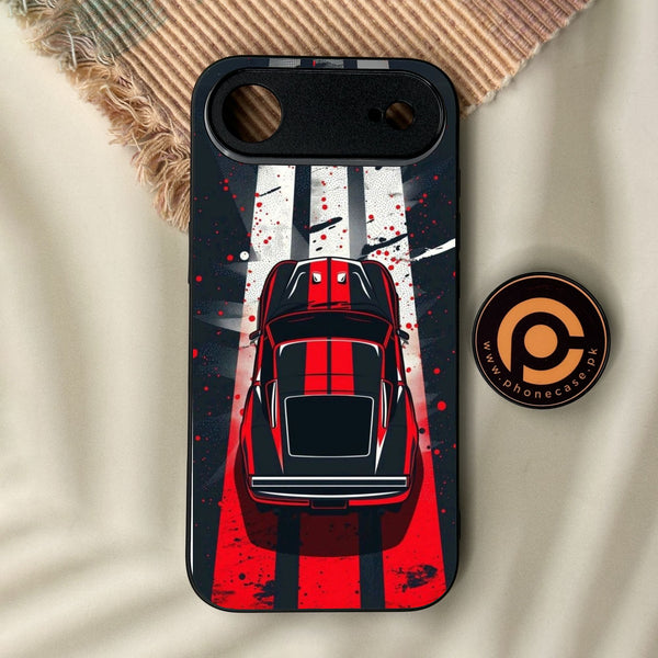 iPhone Air - Top-Down Track - Premium Metal Printed Soft Bumper Shock Proof Case