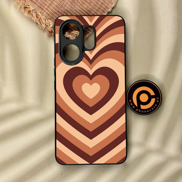 Vivo V60 - Heartbeat Design 2 - Premium Metal Printed Soft Bumper Shock Proof Case