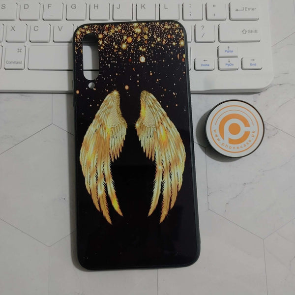 Honor 9X Pro - Angel wings Design 1 - Premium Printed Glass soft Bumper shock Proof Case CS-24334