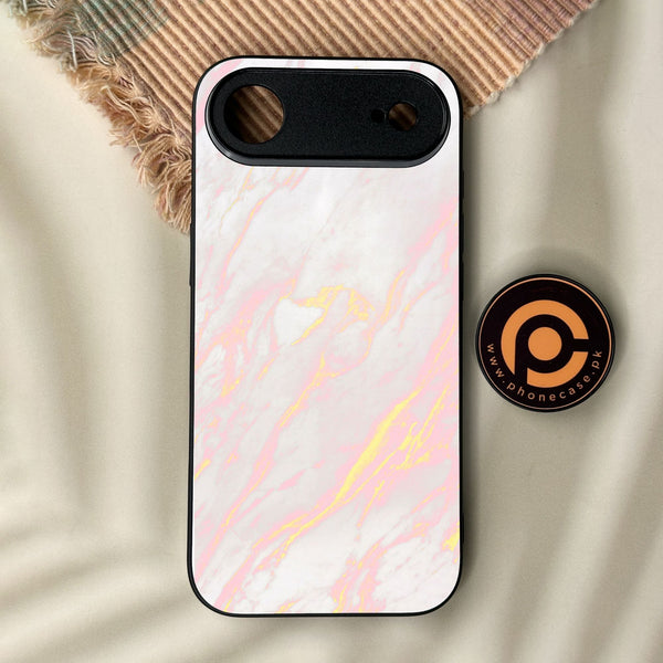 iPhone Air - Pink Design 7 - Premium Metal Printed Soft Bumper Shock Proof Case