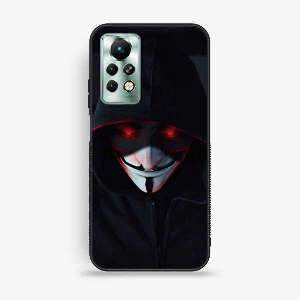 Infinix Note 11 Pro - Black Art Design 10 - Premium Metal Printed Soft Bumper Shock Proof Case