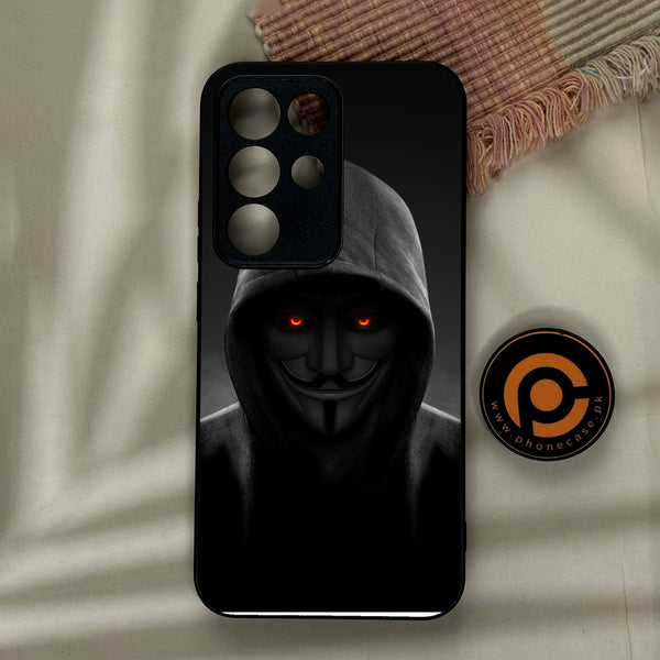 Realme C85 Pro - Anonymous 2.0 Design 4 - Premium Metal Printed Soft Bumper Shock Proof Case