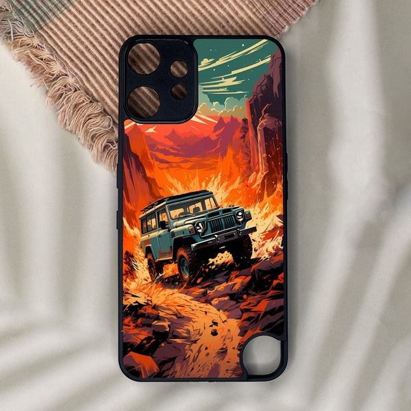 Nothing CMF Phone 2 Pro - Jeep Offroad - Premium Metal Printed Soft Bumper Shock Proof Case