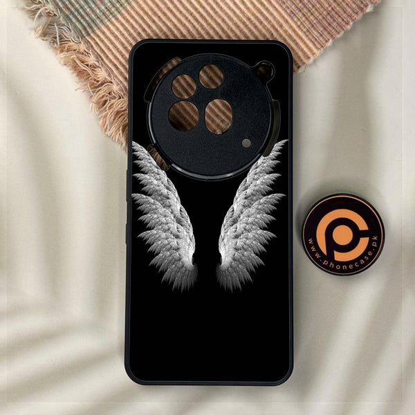 Nothing Phone 3a Pro - Angel Wings Design 6 - Premium Metal Printed Soft Bumper Shock Proof Case