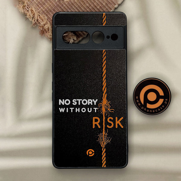 Google Pixel 7 Pro - The Risk Taker - Premium Metal Printed Soft Bumper Shock Proof Case