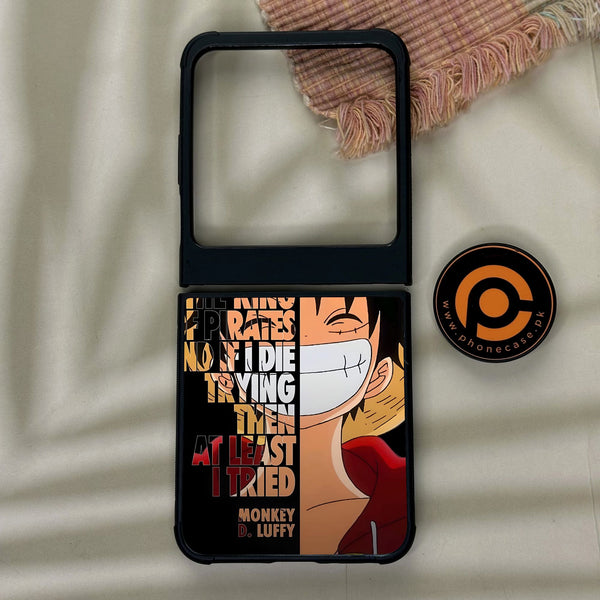 Motorola Razr 50 - Anime - Premium Metal Printed Soft Bumper Shock Proof Case