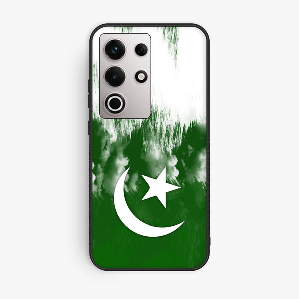 Itel S25 Ultra - Pakistan Design 9 - Premium Metal Printed Soft Bumper Shock Proof Case
